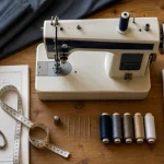 Formation de couture en atelier ou CAP : machine à coudre et matériel de couture
