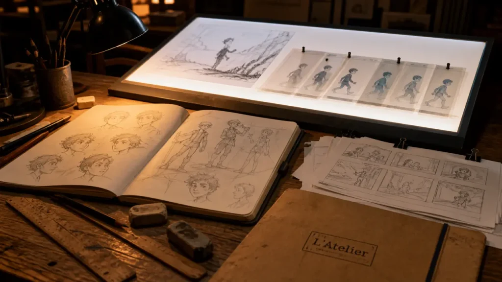L’Atelier à Angoulême : prépa dessin, animation 2D et admission sur dossier
