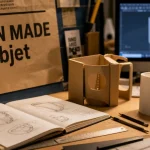 BTS design de produit : DN MADE Objet, maquette et prototype sur table