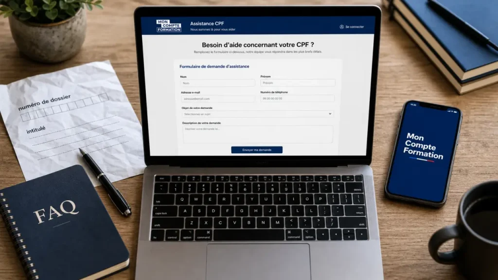 Contacter le CPF : les 3 canaux officiels pour résoudre vos problèmes de compte