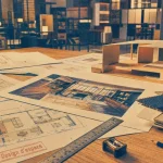Design d’espace : plans, maquette et rendu 3D pour usages, volumes et flux