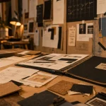 ecole design toulouse : atelier avec portfolio et croquis