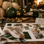 Planche tendance pour la formation decoration evenementielle en atelier
