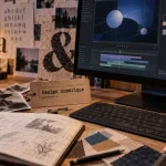 BTS design graphique option communication et médias numériques : maquette numérique et typographies