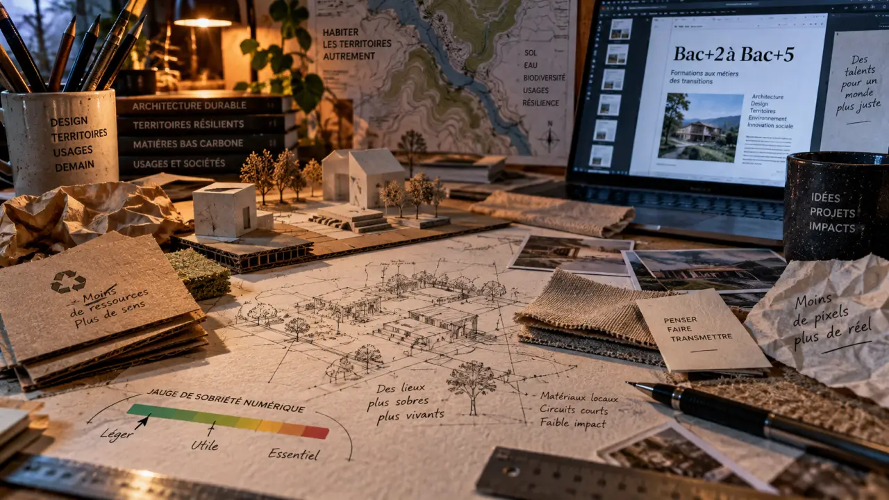 Formation design Bretagne : choisir son cursus, maquettes et croquis créatifs