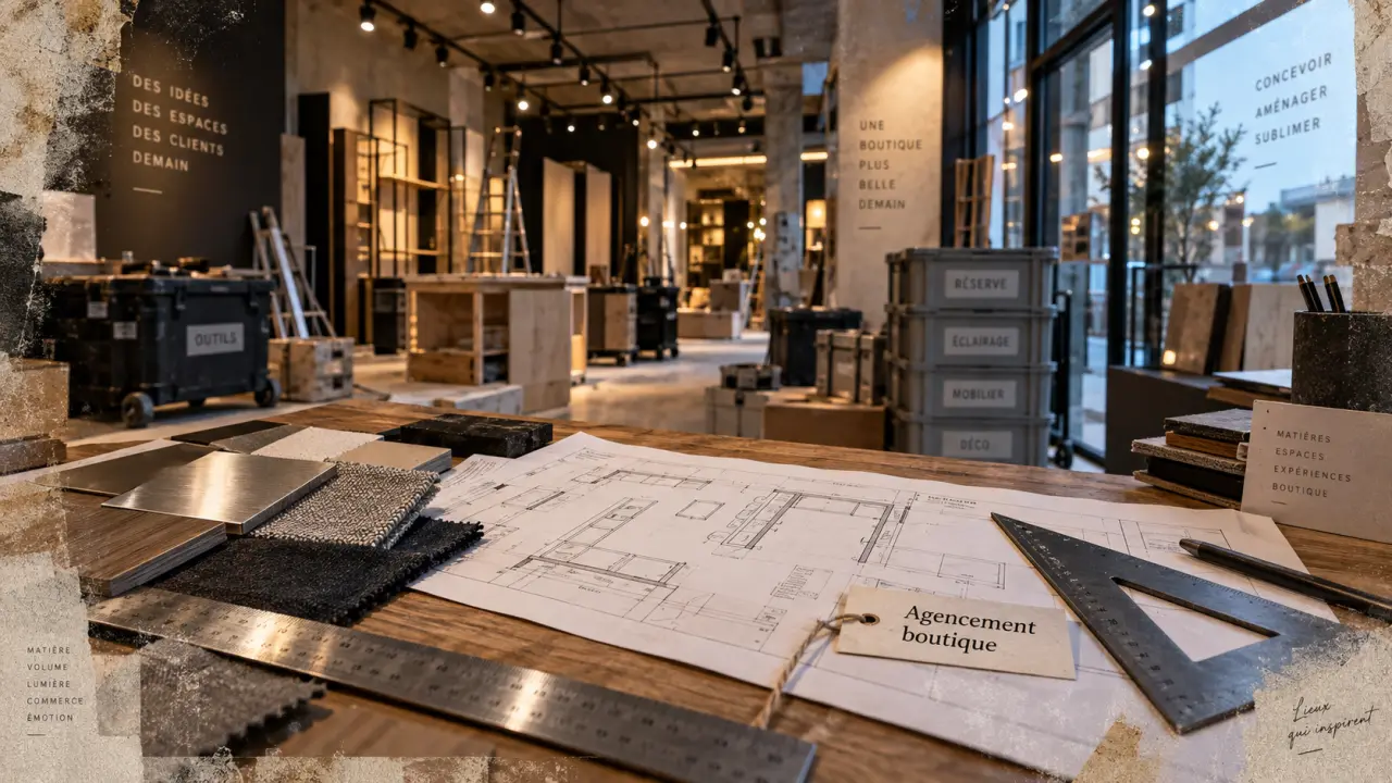 Aménageur boutique : agencement de boutique et réserve optimisée