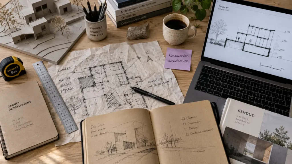 Reconversion vers l’architecture : 5 à 6 ans d’études et des raccourcis à éviter