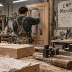 formation menuiserie toulon CAP menuisier en atelier, planche et apprentis sur établi
