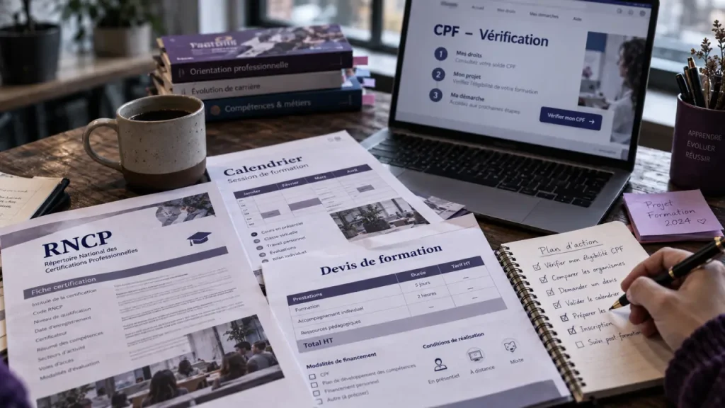 Reconversion professionnelle adulte avec Oravendis : choisir un métier avant de financer sa formation