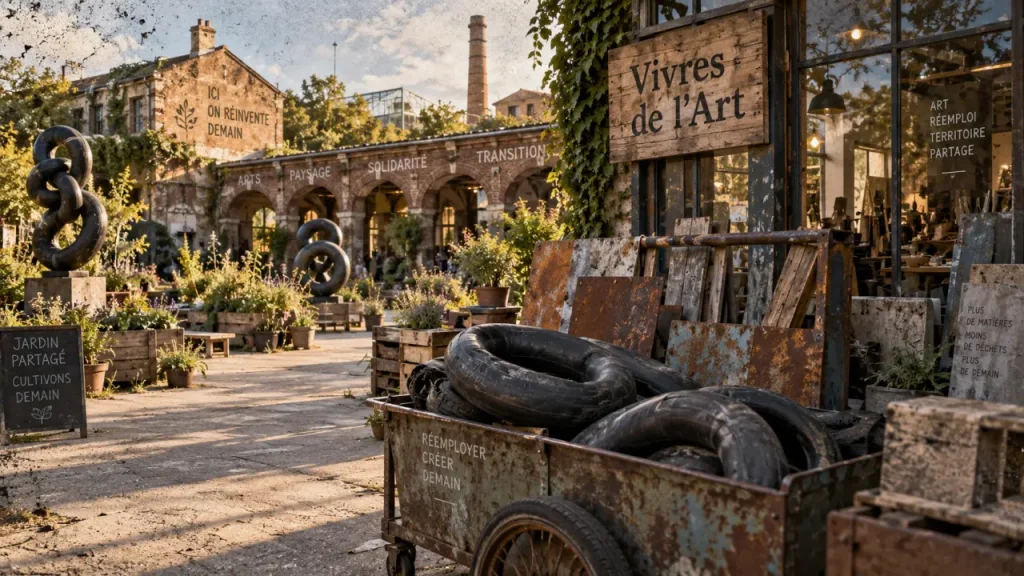 Que trouve-t-on aux Vivres de l’Art à Bordeaux ? Patrimoine, ateliers et création contemporaine